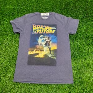 Back-to-the-Future Shirt Womens Medium 18x25 Gray